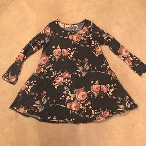 Floral Long Sleeve Dress